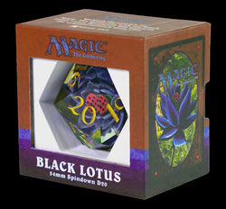 Sirius Dice - Black Lotus Spindown Large D20