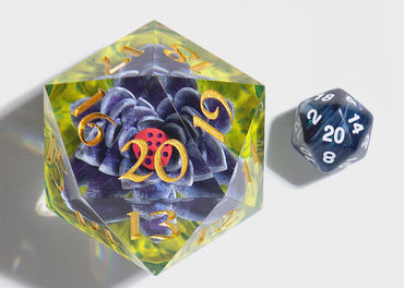 Sirius Dice - Black Lotus Spindown Large D20