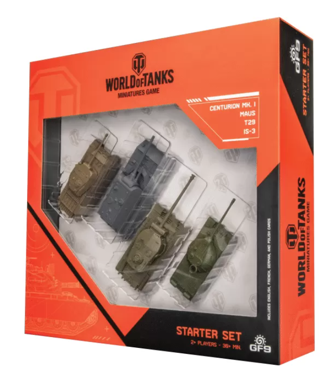World of Tanks Miniatures Game Starter Set New Edition