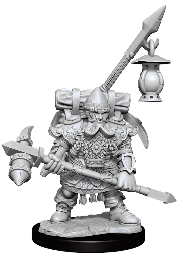 D&D Frameworks Dwarf Fighter Male