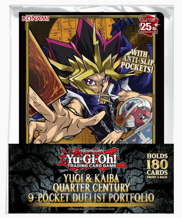 Yu-Gi-Oh! - Yugi & Kaiba Quarter Century 9-Pocket Card Portfolio