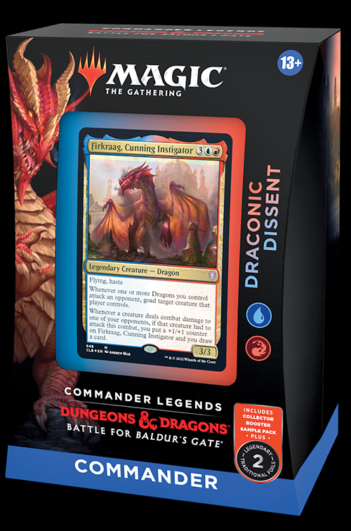 gate deck mtg commander MTG Commander Legends: Baldur's Gate Collector Booster main image 0