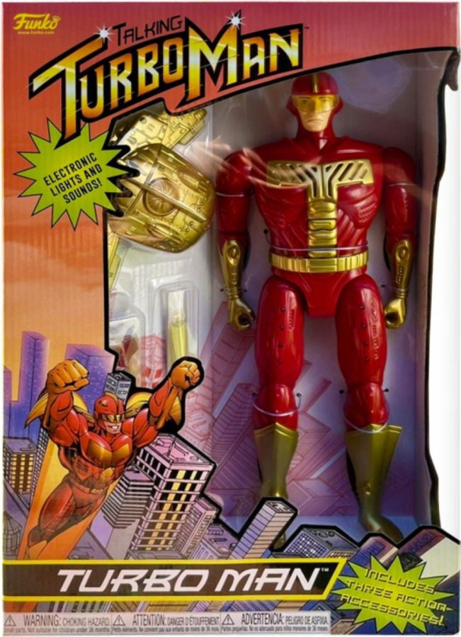 Jingle all the Way - Turbo Man 13.5" Action Figure with Light & Sound