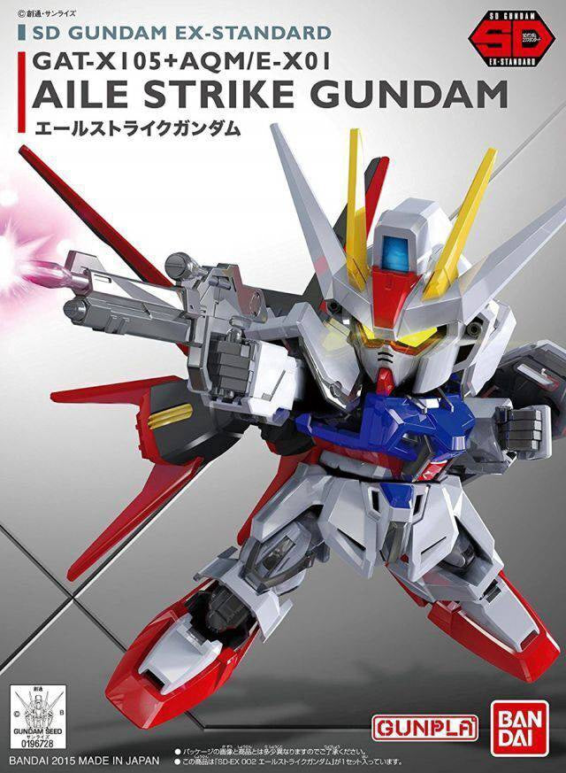 Bandai SD GUNDAM EX-STANDARD 002 AILE STRIKE GUNDAM