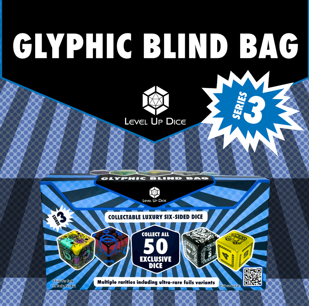 Level Up Dice Glyphic Blind Bags - Series 3 (1 Pack)