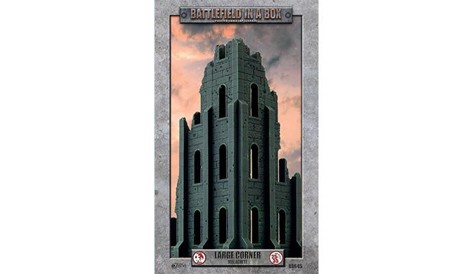 Battlefield in a Box: Gothic Battlefields: Large Corner Ruin - Malachite (x1)