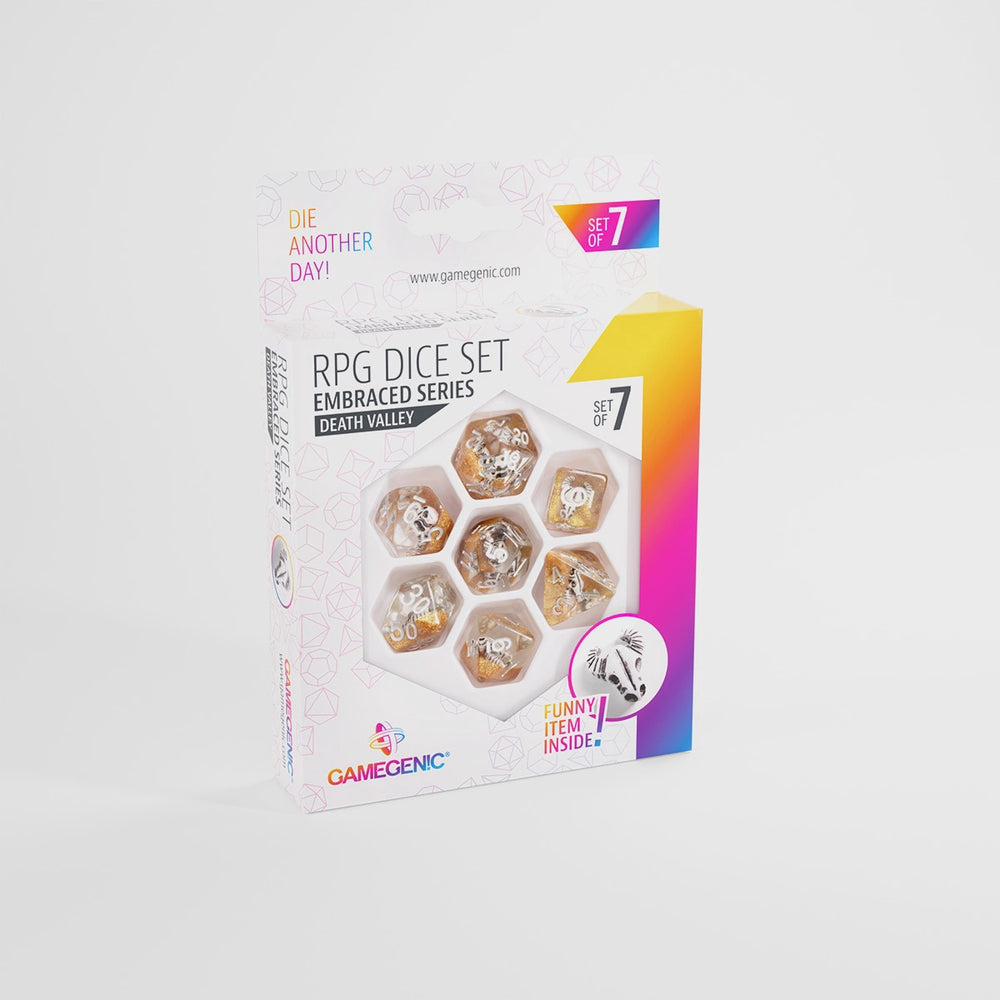 Gamegenic Embraced Series - Death Valley - RPG Dice (Set 7)