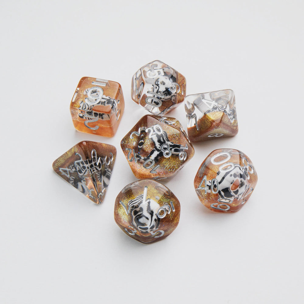 Gamegenic Embraced Series - Death Valley - RPG Dice (Set 7)