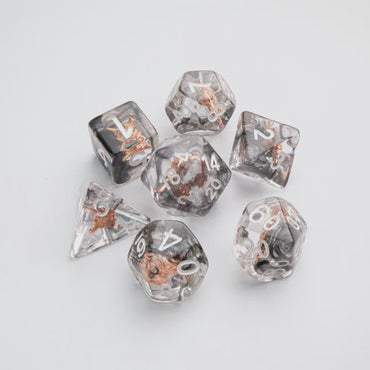 Gamegenic Embraced Series - Shield & Weapons - RPG Dice (Set 7)