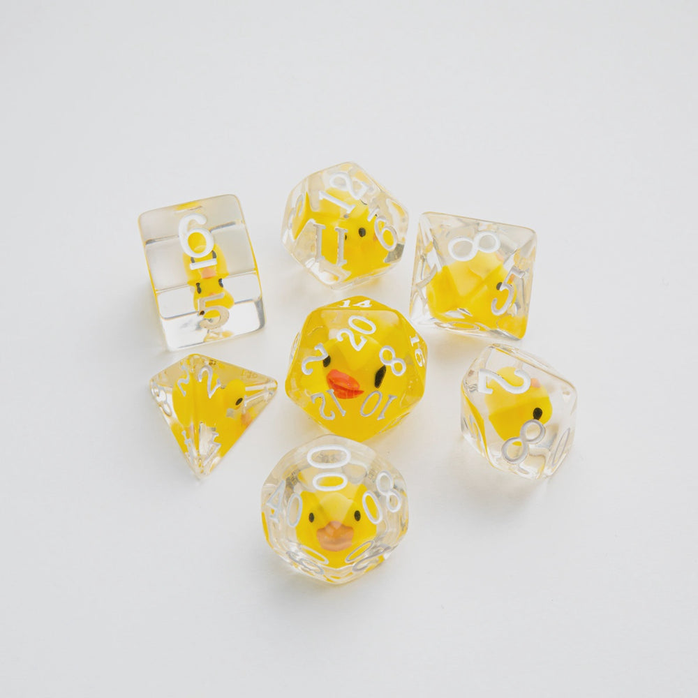 Gamegenic Embraced Series - Rubber Duck - RPG Dice (Set 7)