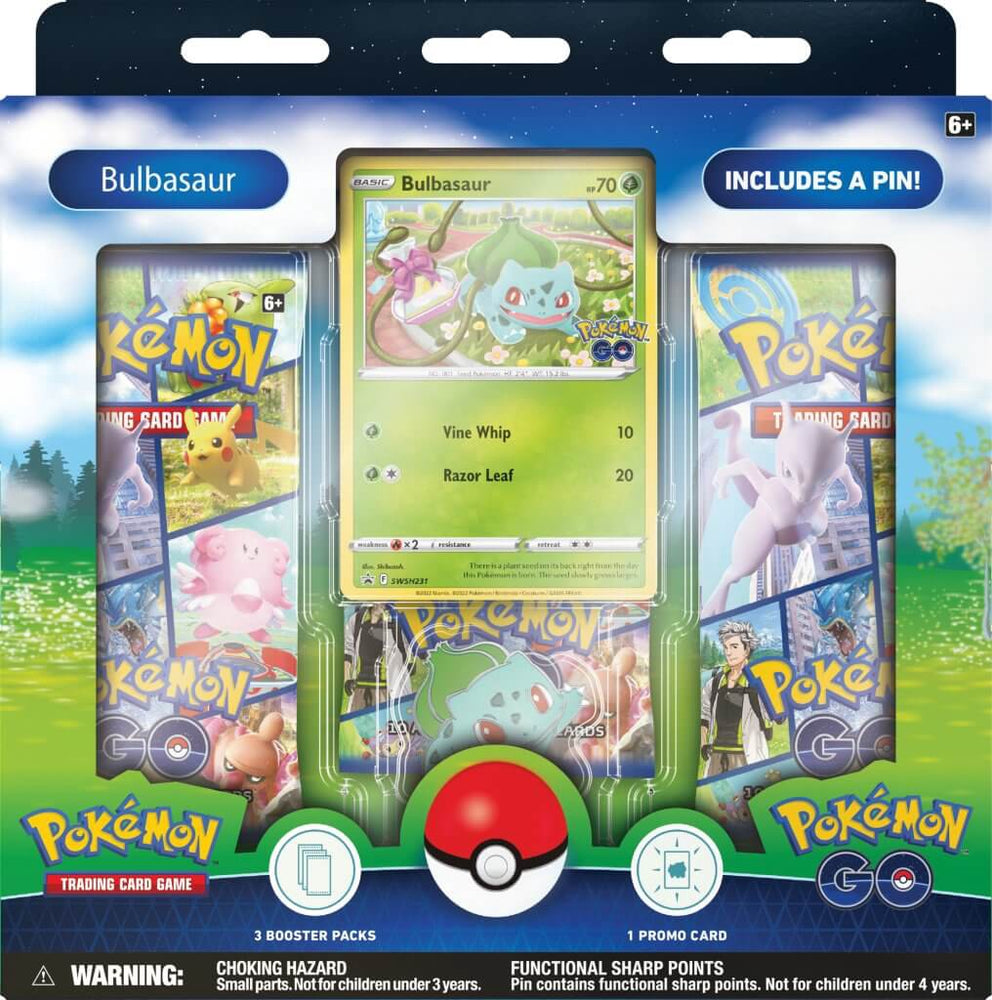POKÉMON TCG Pokémon GO Pin Collection - Bulbasaur