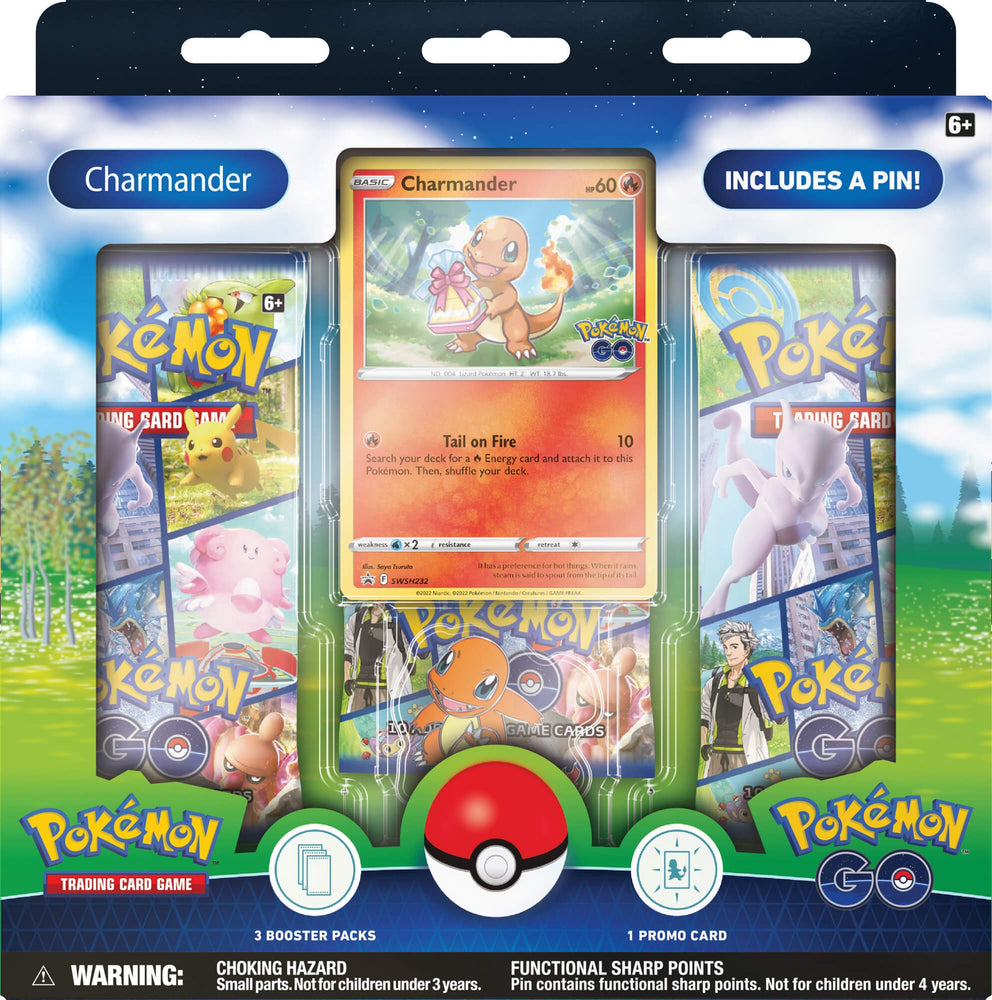 POKÉMON TCG Pokémon GO Pin Collection - Charmander