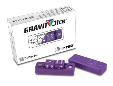 Ultra Pro Gravity Dice Precision 2x D6 Dice Set Royal