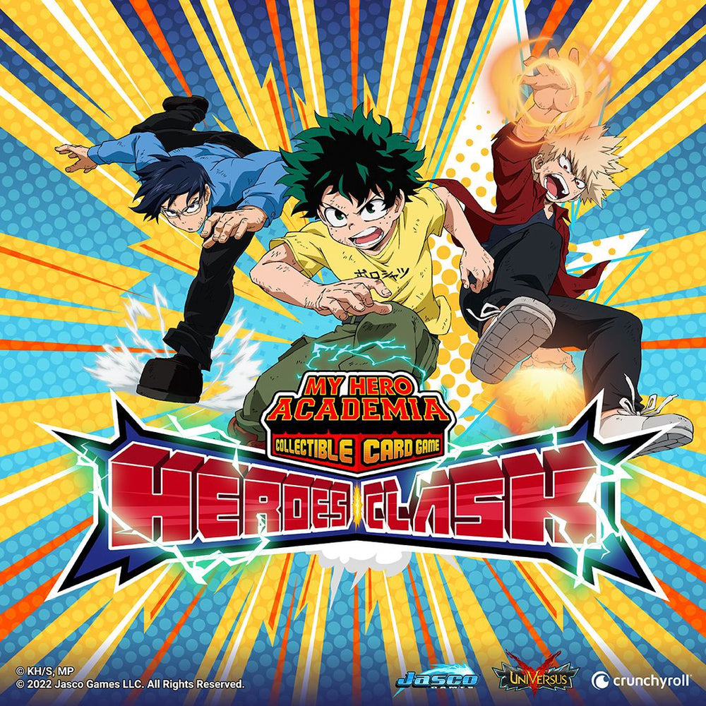 My Hero Academia CCG Wave 3 Heroes Clash Booster Display