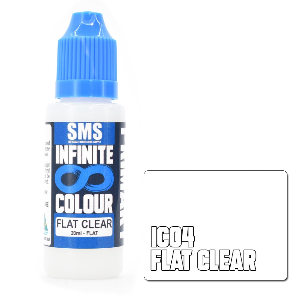 IC04 Infinite Colour FLAT CLEAR 20ml