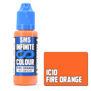 IC10 Infinite Colour FIRE ORANGE 20ml