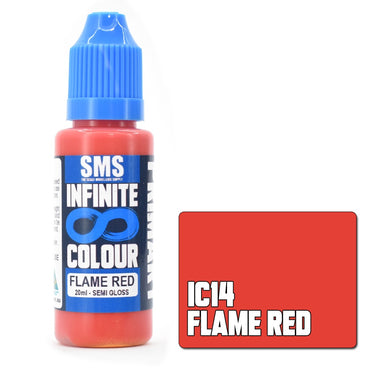 IC14 Infinite Colour FLAME RED 20ml