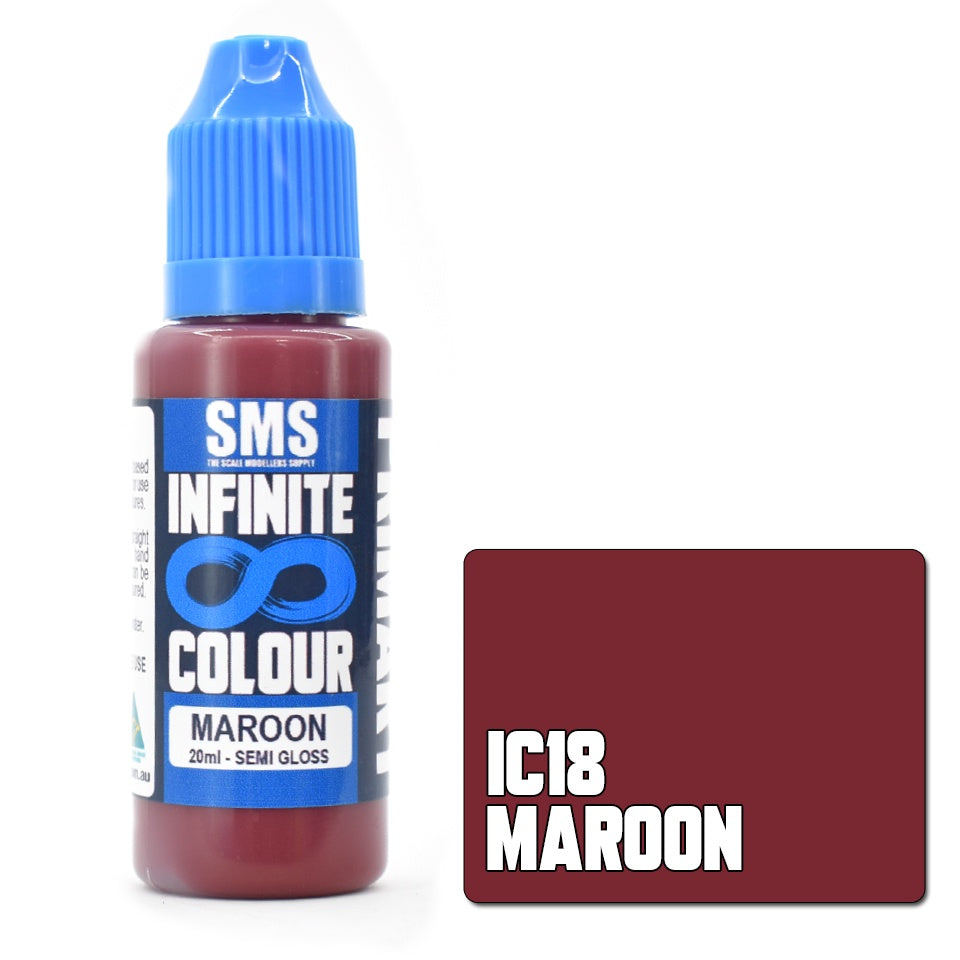 IC18 Infinite Colour MAROON 20ml