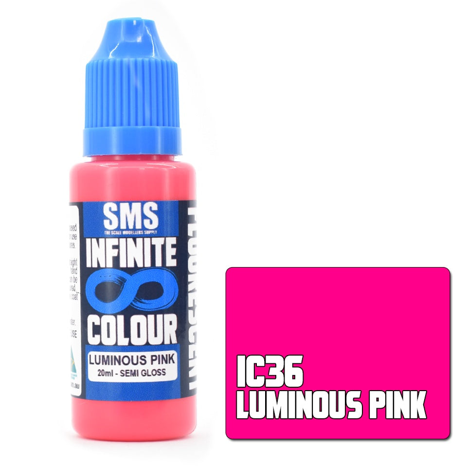 IC36 Infinite Colour LUMINOUS PINK 20ml