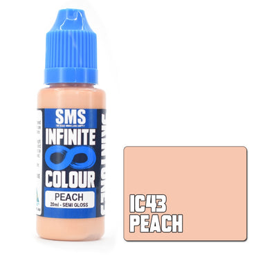 IC43 Infinite Colour PEACH 20ml