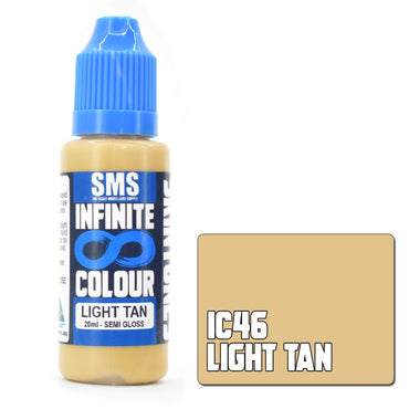 IC46 Infinite Colour LIGHT TAN 20ml