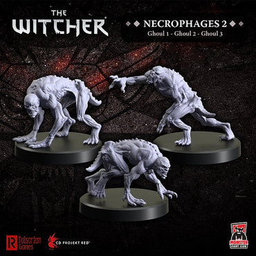 The Witcher Miniatures: Necrophages 2 - Ghouls