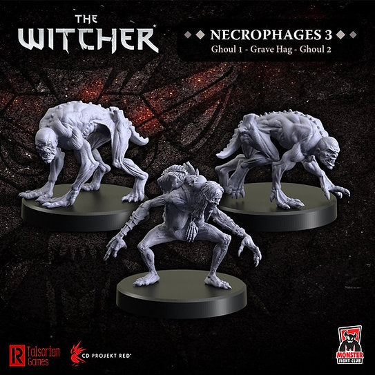 The Witcher Miniatures: Necrophages 3 - Grave Hag