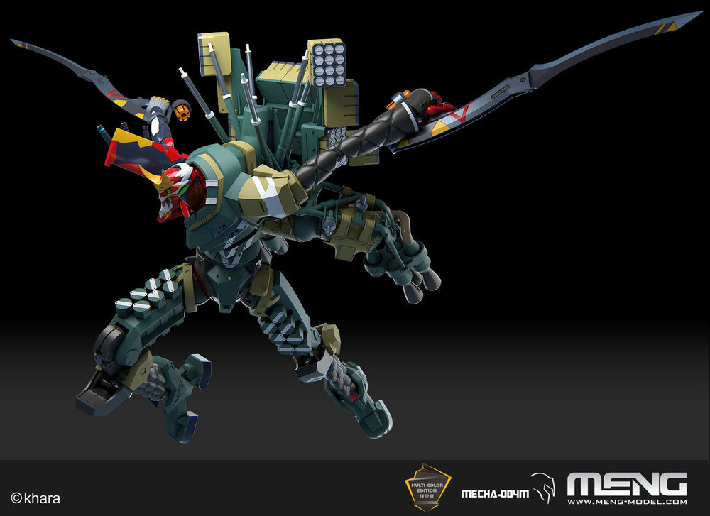 Meng Evangelion Unit-02 New Alpha (Multi-colour Edition) Plastic Model Kit