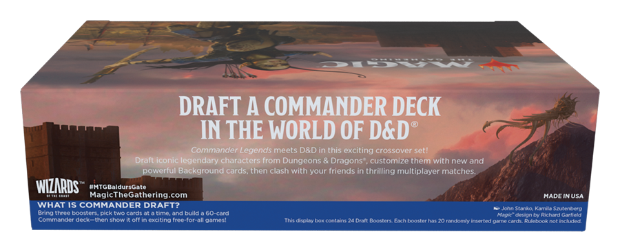 MTG Commander Legends: Battle for Baldur’s Gate - Draft Booster Box