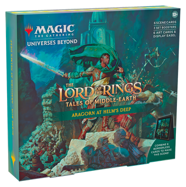 The Lord of the Rings: Tales of Middle-earth Scene Box -  Aragon at Helm's Deep