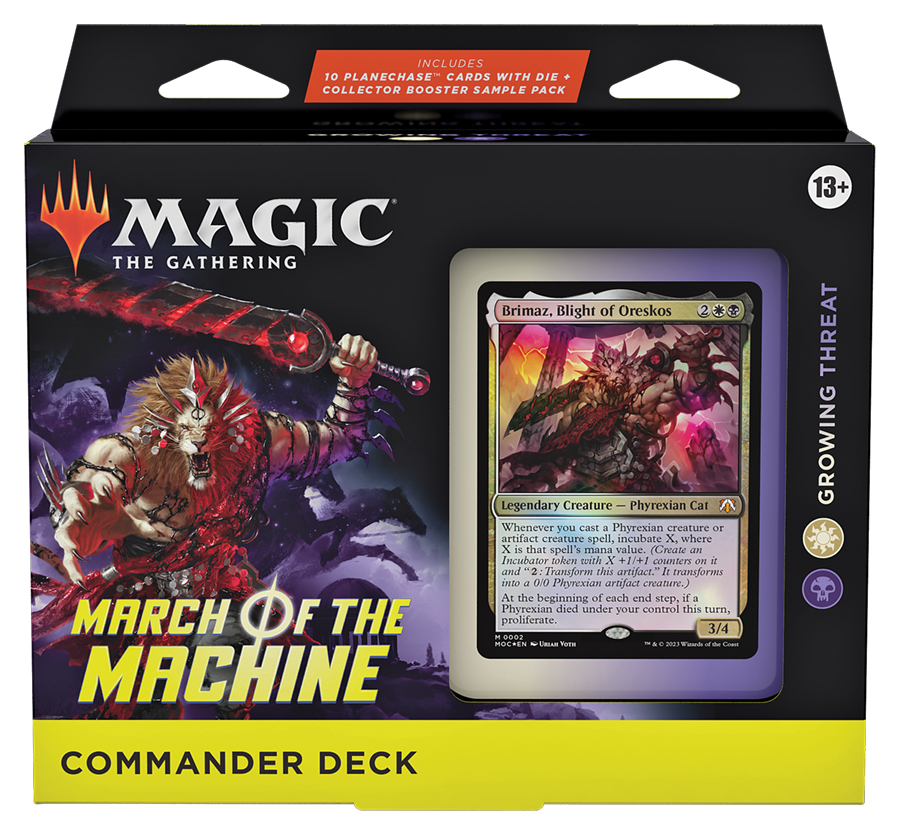 MARCH OF THE MACHINE COMMANDER DECK-GROWING THREAT