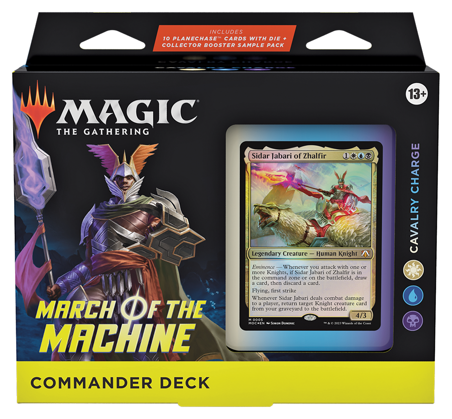 MARCH OF THE MACHINE COMMANDER DECK-CAVALRY CHARGE