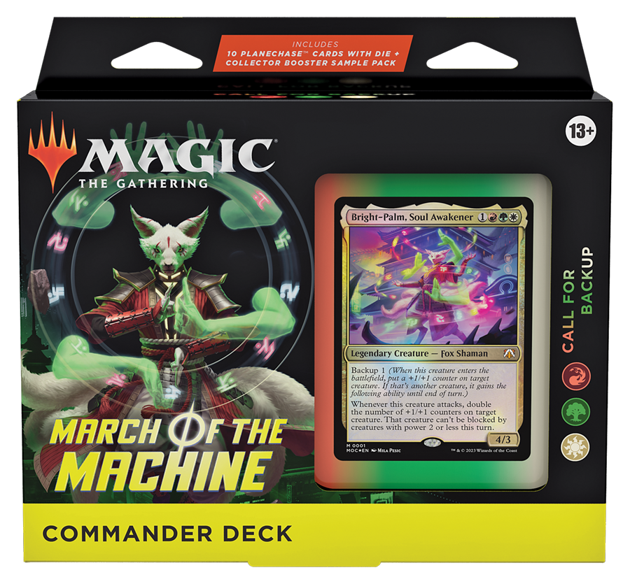 March of the Machine Commander Deck-Call for Backup