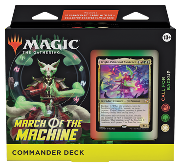 March of the Machine Commander Deck-Call for Backup