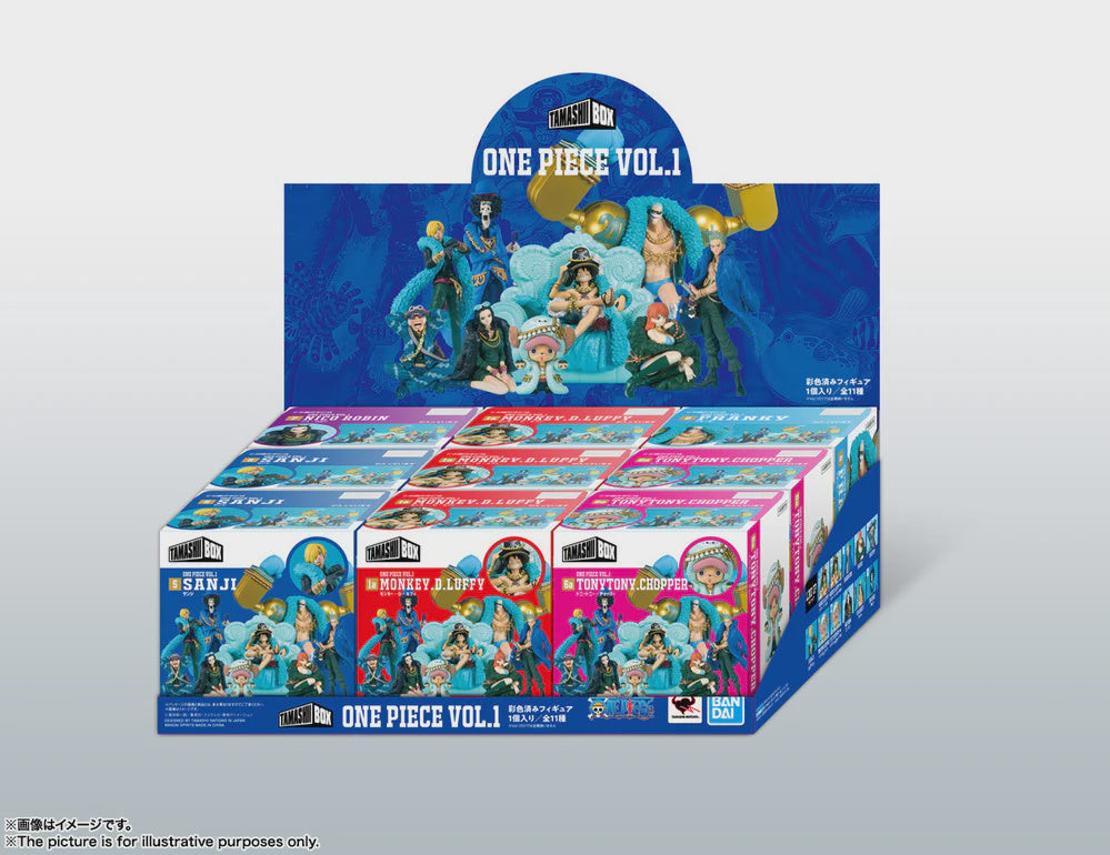 TAMASHII BOX ONE PIECE VOL1 8 Franky