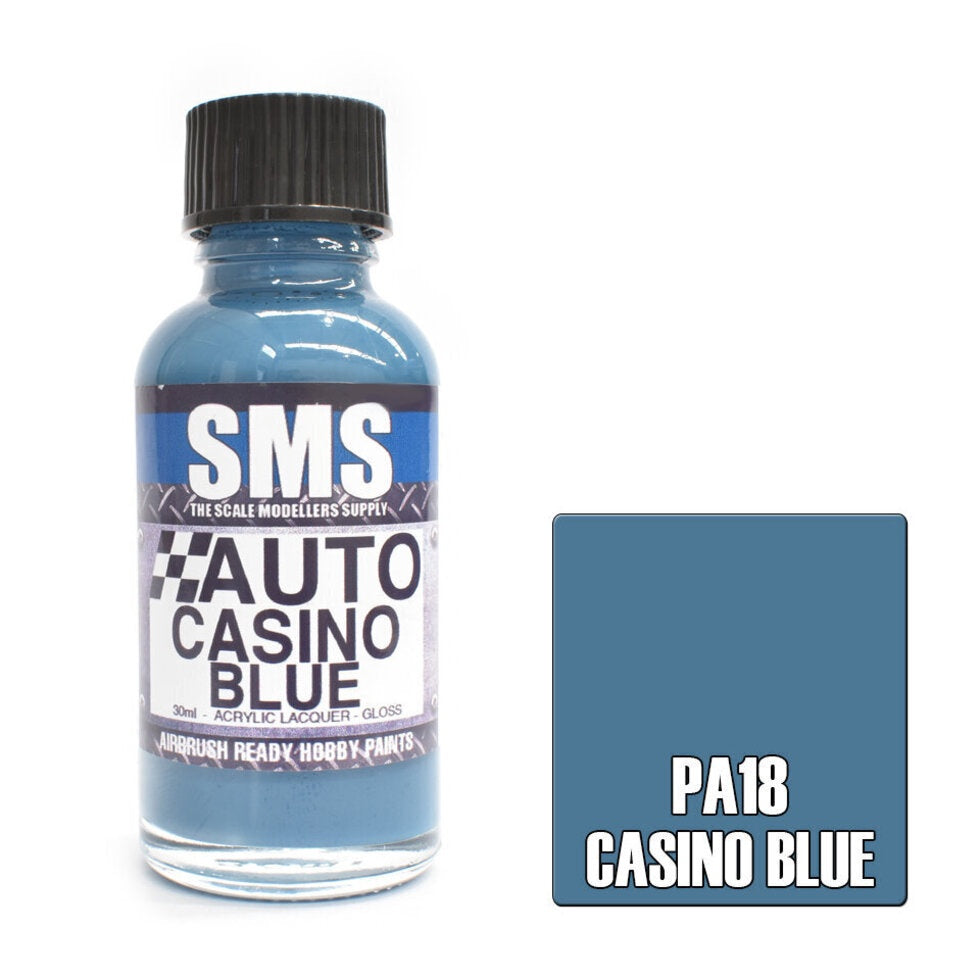 PA18 Auto Colour CASINO BLUE 30ml