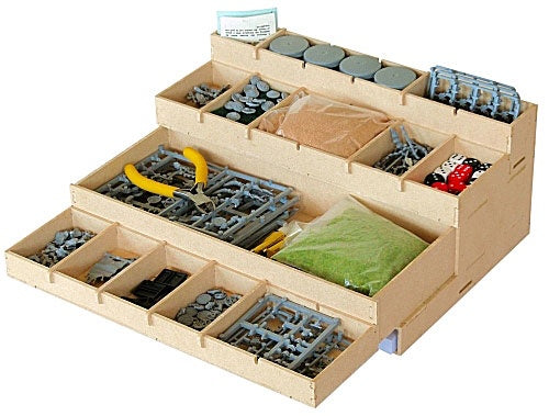Miniature Scenery PARTS RACK