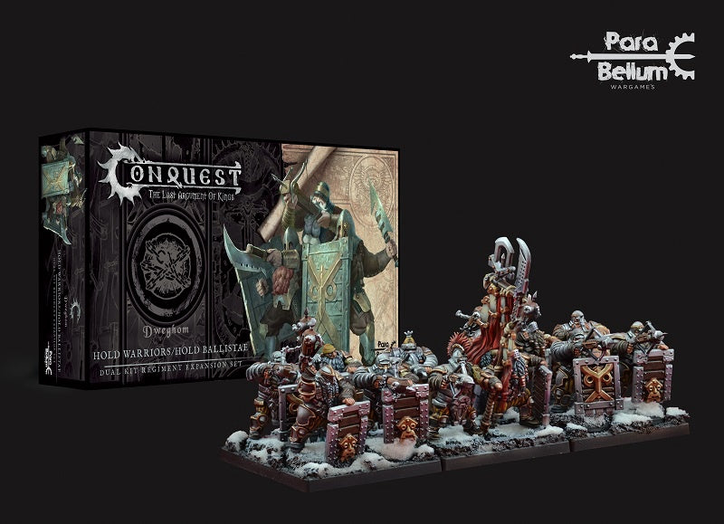 Conquest - Dweghom Hold Warriors and Ballistae