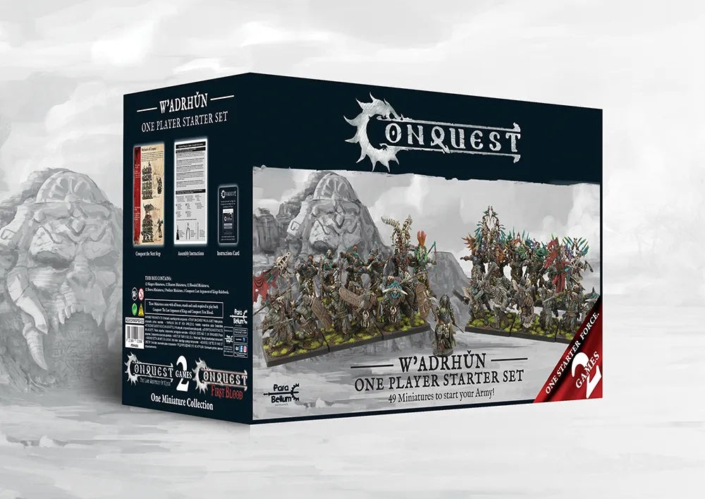 Conquest - W’adrhŭn: 1 player Starter Set