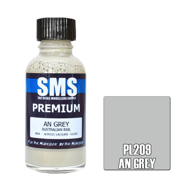 PL209 Premium Acrylic Lacquer AN GREY 30ml