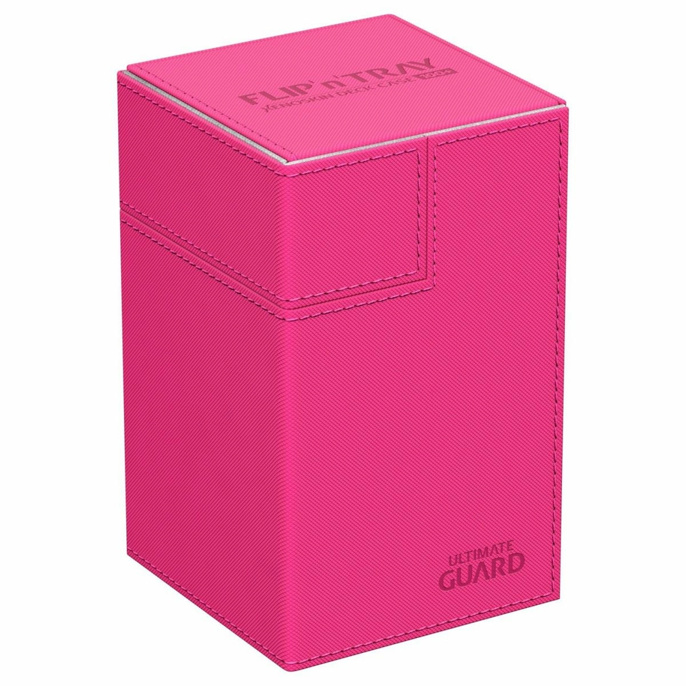 Deck Box Ultimate Guard Flip n Tray Deck Case 100+ Standard Size XenoSkin Pink