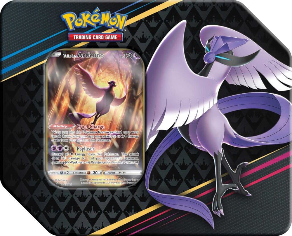 POKÉMON TCG Crown Zenith Tin - Galarian Articuno