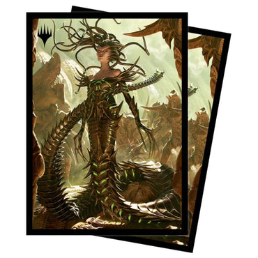 Ultra Pro 100ct Standard Deck Protector Sleeves - Phyrexia: All Will Be One - Vraska, Betrayal's Sting