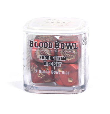 200-97 BLOOD BOWL KHORNE TEAM DICE