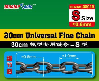 TRUMPETER 08010 30CM UNIVERSAL FINE CHAIN S SIZE 0.6MMX1.0MM