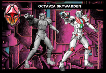 Bot Wars - White Knights - Octavia Skywarden