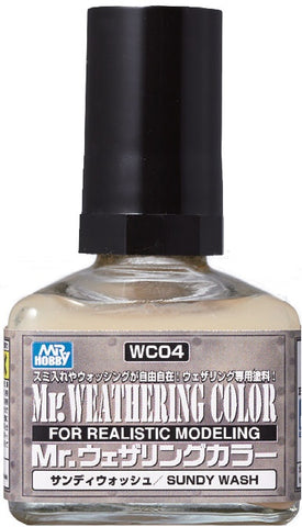 Mr Weathering Color Sandy Wash WC04