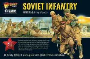 Bolt Action - Soviet Infantry plastic box set