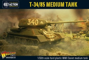 Bolt Action - Soviet Plastic T34/85 medium tank