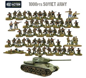 Bolt Action - 1000pts Russian Starter Army